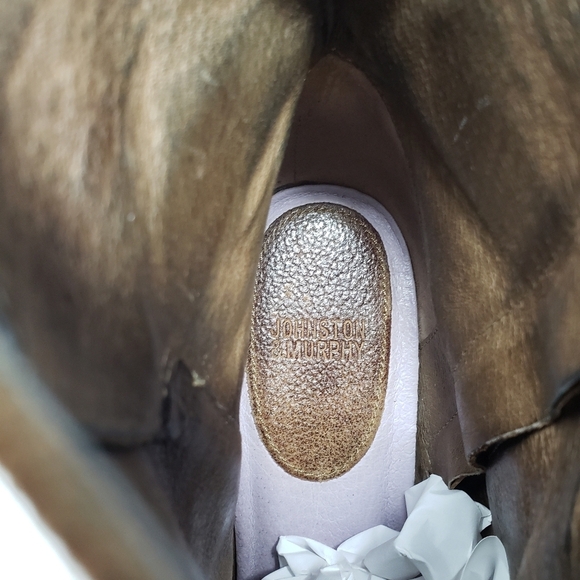 Johnston & Murphy New Brynn Wedge Ankle Boots Leather size 7 - Picture 8 of 9